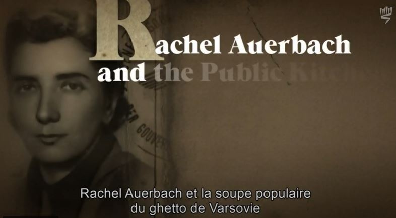 Rachel Auerbach et la soupe populaire du ghetto de Varsovie.JPG