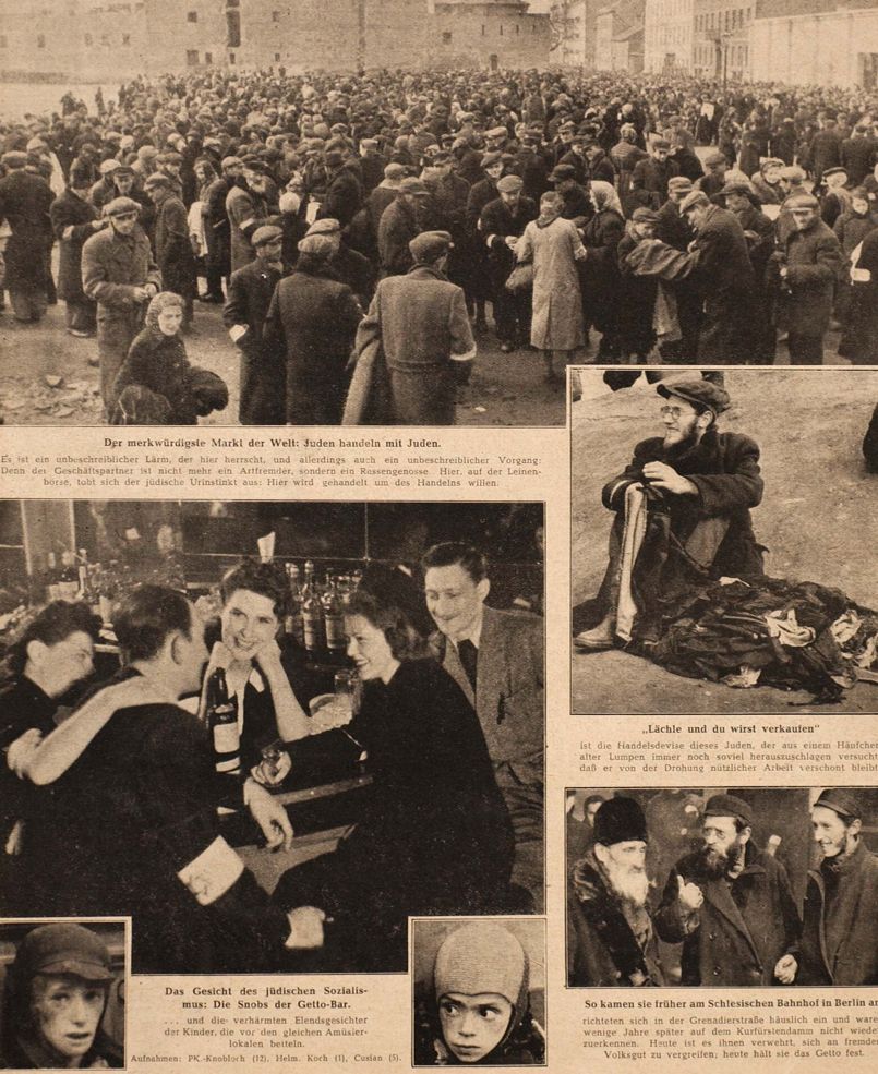 Journal de propagande nazie, Les Juifs entre eux, Berliner Illustriete Zeitung, 24 juillet 1941..jpg